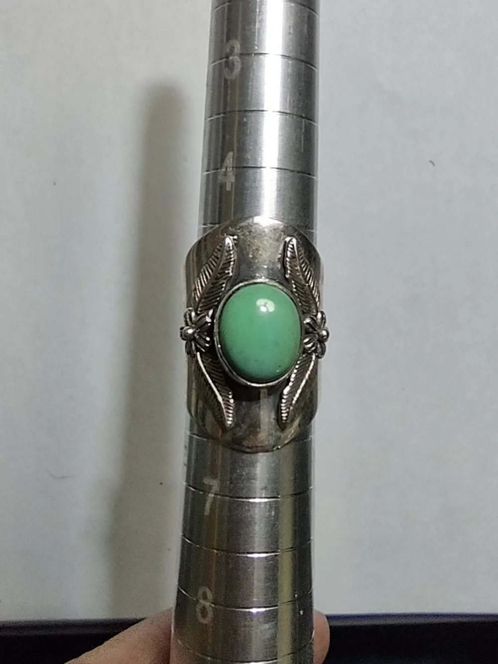 Vintage Sleeping Beauty Turquoise Sterling Ring Size 6